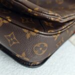 LV Pochette Métis Brown Monogram Coated Canvas with Leather and Gold Hardware #RKRY-2 - Image 10