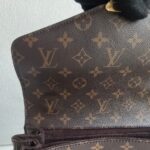 LV Pochette Métis Brown Monogram Coated Canvas with Leather and Gold Hardware #RKRY-2 - Image 19