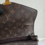 LV Pochette Métis Brown Monogram Coated Canvas with Leather and Gold Hardware #RKRY-2 - Image 20