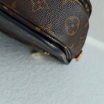 LV Pochette Métis Brown Monogram Coated Canvas with Leather and Gold Hardware #RKRY-2 - Image 16