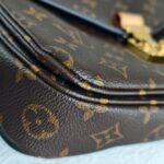 LV Pochette Métis Brown Monogram Coated Canvas with Leather and Gold Hardware #RKRY-2 - Image 14
