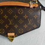 LV Pochette Métis Brown Monogram Coated Canvas with Leather and Gold Hardware #RKRY-2 - Image 4