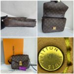 LV Pochette Métis Brown Monogram Coated Canvas with Leather and Gold Hardware #RKRY-2 - Image 2