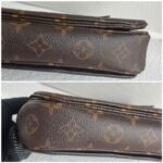 LV Pochette Métis Brown Monogram Coated Canvas with Leather and Gold Hardware #RKRY-2 - Image 9