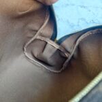 LV Montorgueil GM Brown Monogram Canvas with Leather and Gold Hardware #RYEC-1 - Image 27