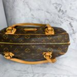 LV Montorgueil GM Brown Monogram Canvas with Leather and Gold Hardware #RYEC-1 - Image 21