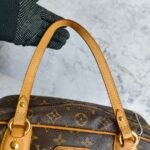 LV Montorgueil GM Brown Monogram Canvas with Leather and Gold Hardware #RYEC-1 - Image 18