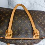 LV Montorgueil GM Brown Monogram Canvas with Leather and Gold Hardware #RYEC-1 - Image 20