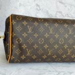 LV Montorgueil GM Brown Monogram Canvas with Leather and Gold Hardware #RYEC-1 - Image 10