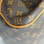 LV Montorgueil GM Brown Monogram Canvas with Leather and Gold Hardware #RYEC-1 - Image 13