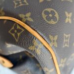 LV Montorgueil GM Brown Monogram Canvas with Leather and Gold Hardware #RYEC-1 - Image 12