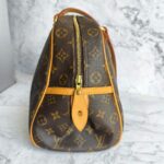 LV Montorgueil GM Brown Monogram Canvas with Leather and Gold Hardware #RYEC-1 - Image 8