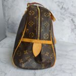 LV Montorgueil GM Brown Monogram Canvas with Leather and Gold Hardware #RYEC-1 - Image 7