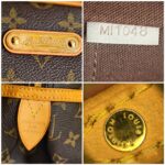 LV Montorgueil GM Brown Monogram Canvas with Leather and Gold Hardware #RYEC-1 - Image 24