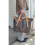 LV Palermo GM Brown Monogram Canvas with Leather and Gold Hardware #GULOS-1 - Image 34