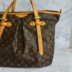 LV Palermo GM Brown Monogram Canvas with Leather and Gold Hardware #GULOS-1 - Image 4