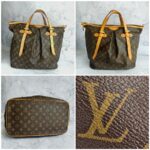 LV Palermo GM Brown Monogram Canvas with Leather and Gold Hardware #GULOS-1 - Image 2