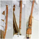 LV Pochette Accessories Multicolor Monogram Coated Canvas with Leather and Gold Hardware #RKOU-1 - Image 9