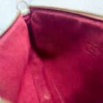 LV Pochette Accessories Multicolor Monogram Coated Canvas with Leather and Gold Hardware #RKOU-1 - Image 19