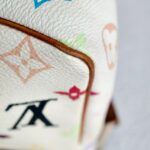 LV Pochette Accessories Multicolor Monogram Coated Canvas with Leather and Gold Hardware #RKOU-1 - Image 13