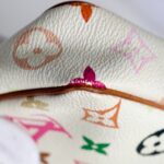 LV Pochette Accessories Multicolor Monogram Coated Canvas with Leather and Gold Hardware #RKOU-1 - Image 14