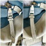 Prada 1BD082 Etiquette 2way-bag White Calf Leather with Silver Hardware #RYEY-3 - Image 33