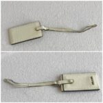 Prada 1BD082 Etiquette 2way-bag White Calf Leather with Silver Hardware #RYEY-3 - Image 29