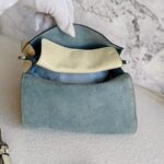 Prada 1BD082 Etiquette 2way-bag White Calf Leather with Silver Hardware #RYEY-3 - Image 43