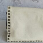 Prada 1BD082 Etiquette 2way-bag White Calf Leather with Silver Hardware #RYEY-3 - Image 6