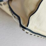 Prada 1BD082 Etiquette 2way-bag White Calf Leather with Silver Hardware #RYEY-3 - Image 14