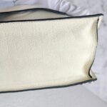 Prada 1BD082 Etiquette 2way-bag White Calf Leather with Silver Hardware #RYEY-3 - Image 13