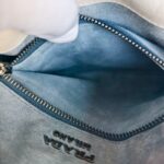 Prada 1BD082 Etiquette 2way-bag White Calf Leather with Silver Hardware #RYEY-3 - Image 35