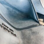 Prada 1BD082 Etiquette 2way-bag White Calf Leather with Silver Hardware #RYEY-3 - Image 36