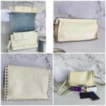 Prada 1BD082 Etiquette 2way-bag White Calf Leather with Silver Hardware #RYEY-3 - Image 3