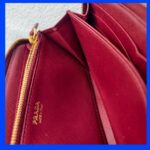 Prada Zippy Wallet Red Saffiano Leather with Gold Hardware #RKTY-1 - Image 27