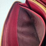 Prada Zippy Wallet Red Saffiano Leather with Gold Hardware #RKTY-1 - Image 32