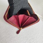 Prada Zippy Wallet Red Saffiano Leather with Gold Hardware #RKTY-1 - Image 9