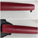 Prada Zippy Wallet Red Saffiano Leather with Gold Hardware #RKTY-1 - Image 12