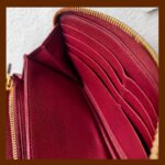 Prada Zippy Wallet Red Saffiano Leather with Gold Hardware #RKTY-1 - Image 22