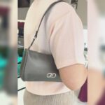 Salvatore Ferragamo Small Bag Bronze Calfskin with Silver Hardware #RYEY-4 - Image 20