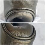 Salvatore Ferragamo Small Bag Bronze Calfskin with Silver Hardware #RYEY-4 - Image 10