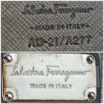 Salvatore Ferragamo Small Bag Bronze Calfskin with Silver Hardware #RYEY-4 - Image 12