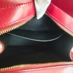 YSL Uptown Small Bag Red Box Leather and Gold Hardware #RYEK-1 - Image 36