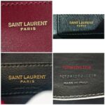 YSL Uptown Small Bag Red Box Leather and Gold Hardware #RYEK-1 - Image 28