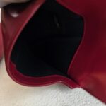 YSL Uptown Small Bag Red Box Leather and Gold Hardware #RYEK-1 - Image 44