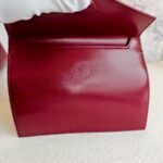YSL Uptown Small Bag Red Box Leather and Gold Hardware #RYEK-1 - Image 42