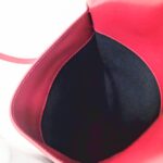 YSL Uptown Small Bag Red Box Leather and Gold Hardware #RYEK-1 - Image 30