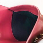 YSL Uptown Small Bag Red Box Leather and Gold Hardware #RYEK-1 - Image 29