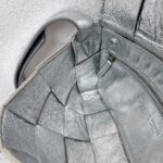 Bottega Veneta Cassette Medium Classic Metallic Silver Leather with Silver Hardware #RYLR-2 - Image 29