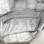 Bottega Veneta Cassette Medium Classic Metallic Silver Leather with Silver Hardware #RYLR-2 - Image 30